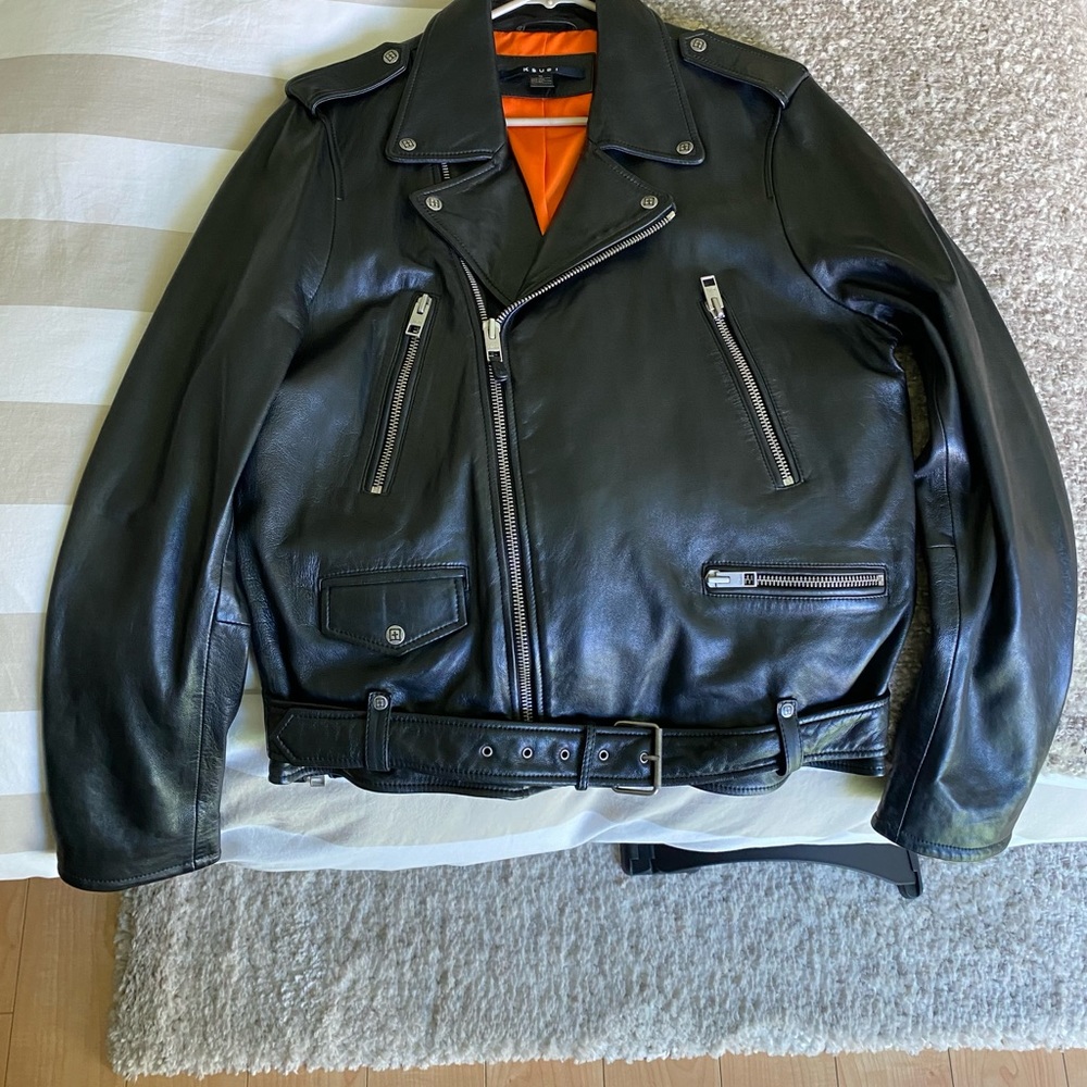 Ksubi leather jacket